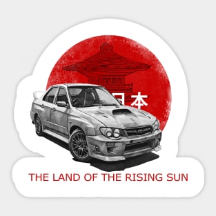 JDM Subie Impreza WRX Bugeye 2000 Sticker